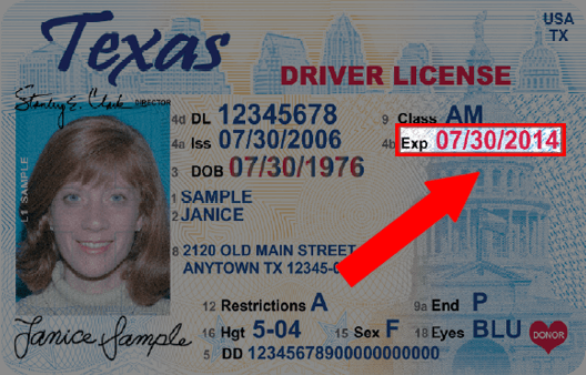Texas Drivers License Renewal